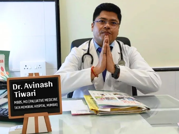 dr avinash tiwari palliative medicine specialist greeting